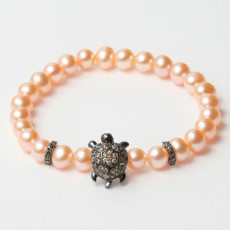 pulsera_mujer_lancaster_jla-br-turtle-4-pe_marrón_naranja_plata_de_ley_16_mm_8059519897177_oferta