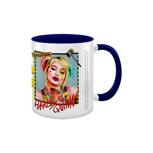 pyramid_taza_harley_quinn_warning_birds_of_prey_dc_comics_5050574258548_oferta