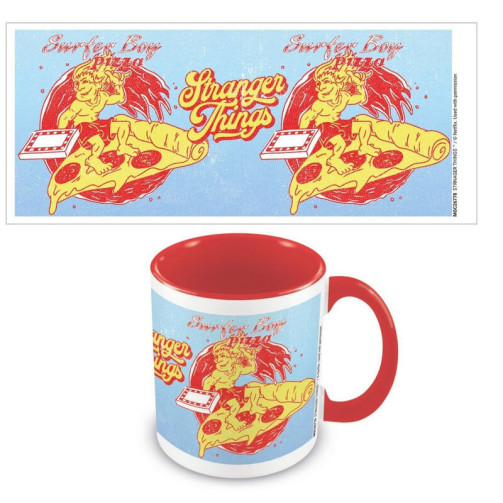 pyramid_international_taza_color_interno_roja_stanger_things_4_surfer_boy_pizza_5050574267786_oferta