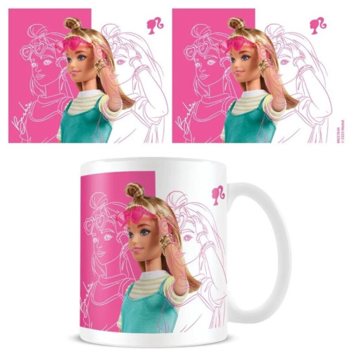 pyramid_international_taza_barbie_girl_rosa_y_blanco_315ml_5050574278447_oferta