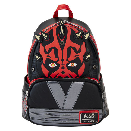 star_wars:_episodio_i_-_la_amenaza_fantasma_by_loungefly_mochila_25th_darth_maul_cosplay_0671803505070_oferta