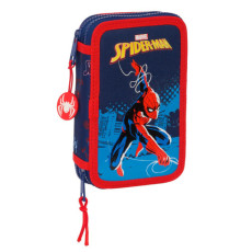 safta_plumier_doble_pequeño_28_unidades_spider-man_"neon"_8412688547890_oferta