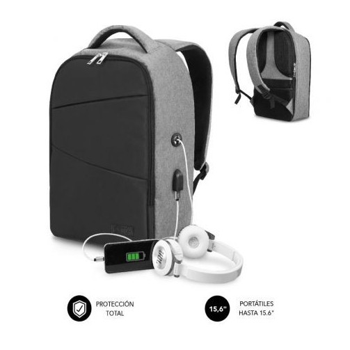 mochila_subblim_secure_v2_ap_para_portátiles_hasta_15.6_/_puerto_usb/_antirrobo/_gris_8436586742133_oferta