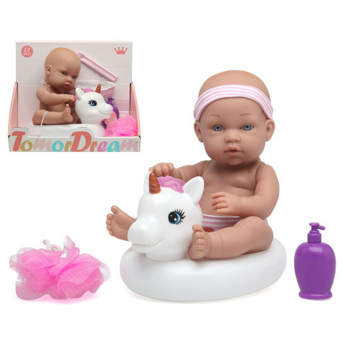 bigbuy_fun_muñeca_bebé_tomor_dream_with_toy_unicorn_8422259757061_oferta