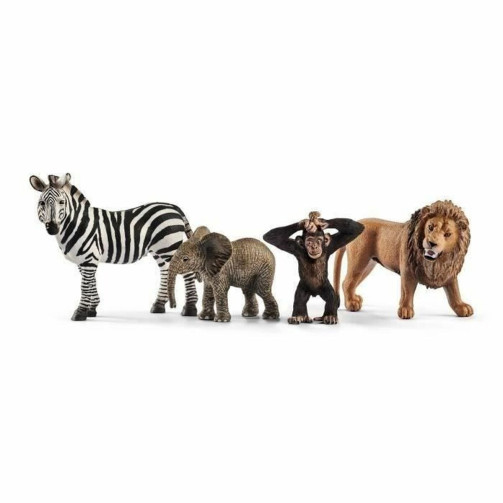 set_de_figuras_de_animales_schleich_42387_wild_life:_safari_4_piezas_plástico_4059433722085_oferta