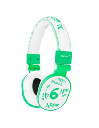 Auriculares con Cable DJ Graffiti APPROX APPDJGLG