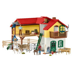 schleich_farm_world_42407_bauernhaus_mit_stall_und_tieren_4055744021060_oferta