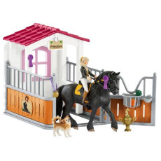 schleich_horse_club_42437_pferdebox_m._tori_&_princess_4055744023088_oferta