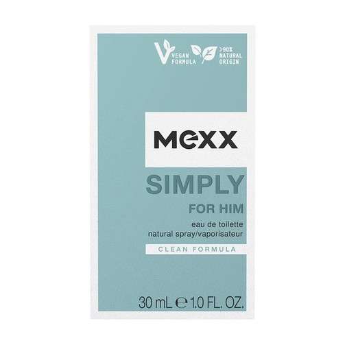 mexx_simply_para_hombre_eau_de_toilette_refrescante_elegant_mens_natural_vegano_formula_30ml_3616302939190_oferta