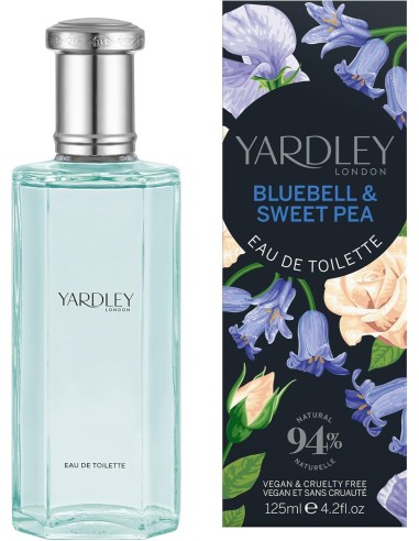 Compra Yardley Bluebell amp Sweet Pea Eau de Toilette 125ml en Kiwiku