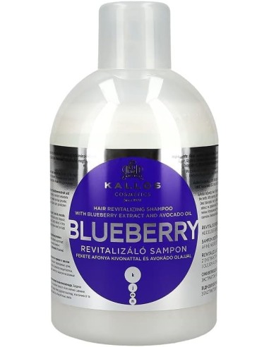 KALLOS Blueberry Champú 1000ml - Revitaliza y Nutre el Cabello | Kiwiku