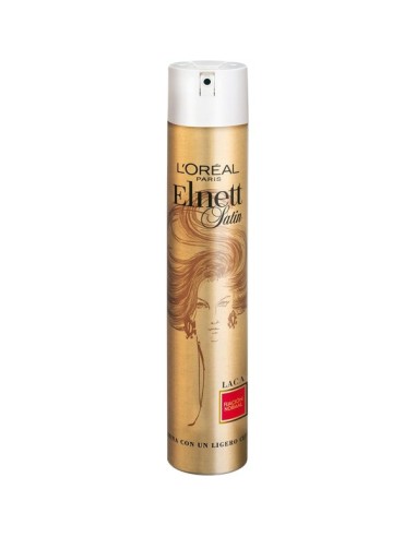 L'oreal Paris Elnett Laca Fijación Normal Spray 200 Ml - Fijación sin Rigidez y Naturalidad para Todo Tipo de Cabello