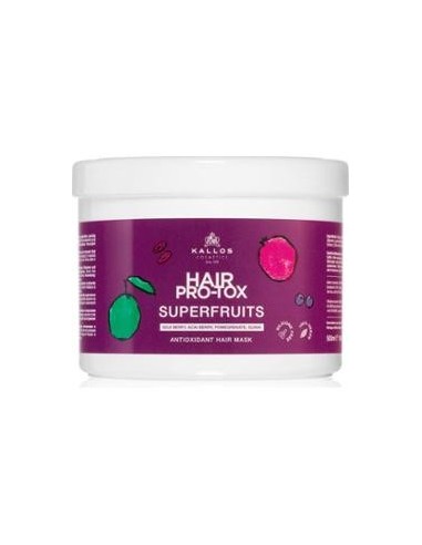 Compra Kallos Crema Envolvente Para El Cabello Haj Pro-Tox Superfruits 500ml en Kiwiku