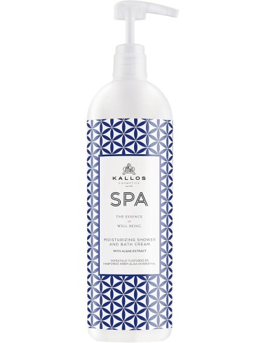 Kallos Spa Crema Hidratante de Baño y Ducha 1000ml - Kiwiku