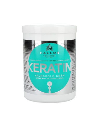 Compra KALLOS Mascarilla Keratin con Queratina y Proteína de Leche 1000ml en Kiwiku