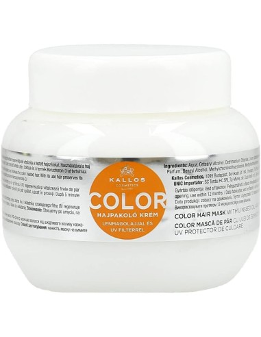 Mascarilla KALLOS Cosmetics Kjmn Color Para Cabello Teñido 275 ml - Kiwiku