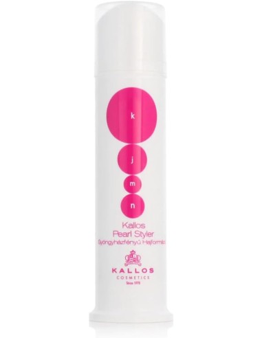 Gel Fijador KALLOS KJMN Pearl Styler 100 ml - Fijación Fuerte y Brillo Nacarado | Kiwiku