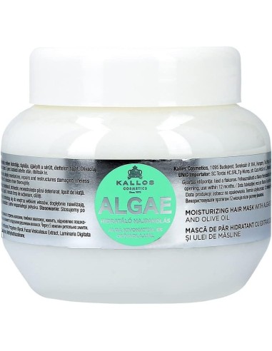 KALLOS Cosmetics Kjmn Algae Mascarilla Capilar Hidratante de Algas 275 ml - Kiwiku