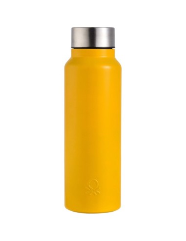 benetton_botella_de_agua_750ml_acero_inoxidable_amarillo_mate_casa_8435496442065_oferta