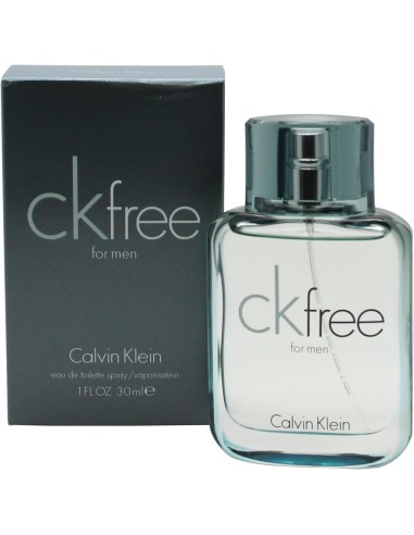 CALVIN KLEIN Ck Free Eau De Toilette Para Hombre 30ml Vaporizador - Kiwiku