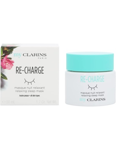 CLARINS My Clarins Re-Charge Mascarilla De Noche Relajante 50 ml - Hidratación y Detox