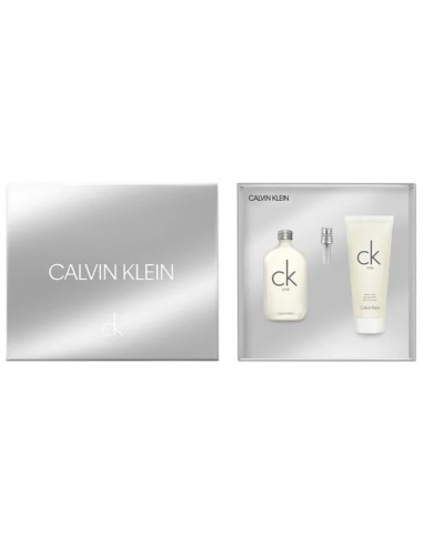 Set Regalo CALVIN KLEIN Ck One Eau De Toilette 50ml + Shower Gel 100ml Unisex | Kiwiku