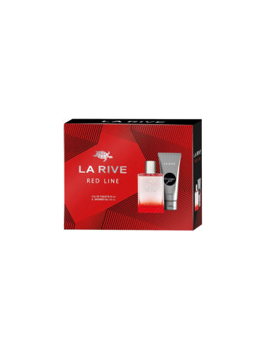 La Rive Red Line For Women Eau de Toilette 90ml + Shower Gel 100ml Set para Mujer