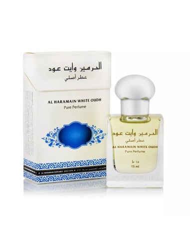 Perfume Concentrado AL HARAMAIN White Oudh Roll-on 15 ml Unisex - Kiwiku