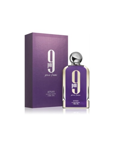 AFNAN 9pm Pour Femme Eau de Parfum 100ml Para Mujer - Kiwiku