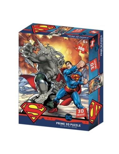 prime_3d_puzzles_puzzle_lenticular_dc_comics_superman_vs_doomsday_300_piezas___0670889330040_oferta