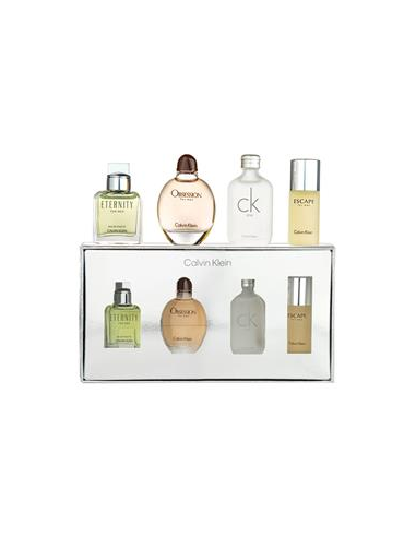 Set Regalo Miniatura CALVIN KLEIN Obsession, One, Escape y Eternity 4x15 ml Unisex - Kiwiku