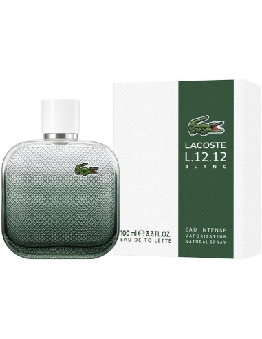 LACOSTE L.12.12 Blanc Eau Intense Para Hombre 100 ml - Perfume Masculino