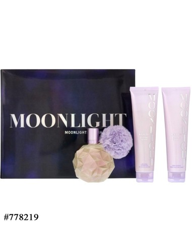 Set De Regalo Ariana Grande Moonlight - Perfume, Gel De Ducha Y Loción Corporal