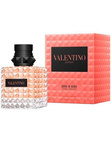 VALENTINO Donna Born In Roma Coral Fantasy Eau De Parfum 30 Ml - Perfume Floral Frutal Para Mujer  