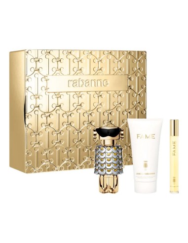 Paco Rabanne Fame Set Regalo 50ml Eau de Parfum + 75ml Loción Corporal + 10ml Eau de Parfum