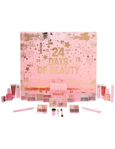 Calendario De Adviento Q-KI 24 Days Of Beauty 2024 - Set De Maquillaje Y Belleza - 24 Días