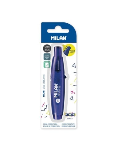 milan_blíster_cinta_correctora_con_pulsador_5mm_x_6m_serie_acid_azul_8411574095378_oferta