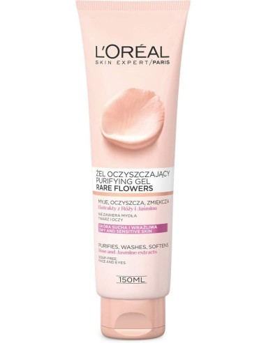 l'oreal_paris_gel_limpiador_flores_raras_para_piel_seca_y_sensible_150_ml_3600523450510_oferta