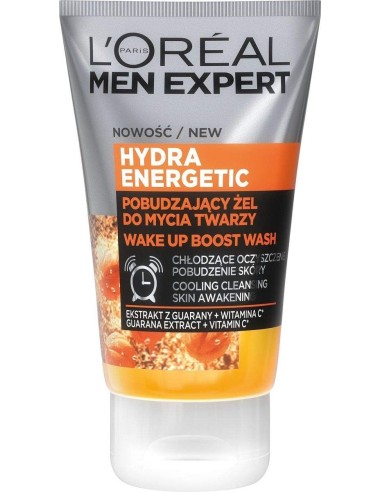 L'OREAL Paris Men Expert Hydra Energetic Gel Limpiador Facial 100 Ml - Kiwiku