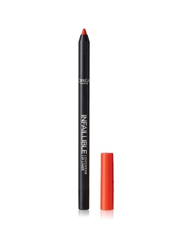 L'OREAL Paris Infallible Lip Liner 203 Tangerine Vertigo - Delineador De Labios De Larga Duración