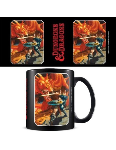 pyramid_international_taza_de_desayuno_negra_dragones_y_mazmorras_dragones_rojos_350_ml___5050574276313_oferta