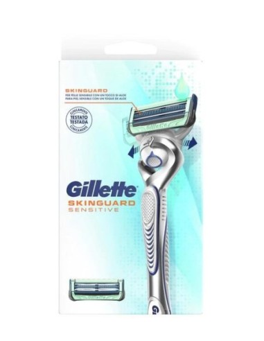 gillette_skinguard_sensitive_maquinilla_de_afeitar_para_hombre_con_mango_flexible_y_2_recambios_7702018553846_oferta