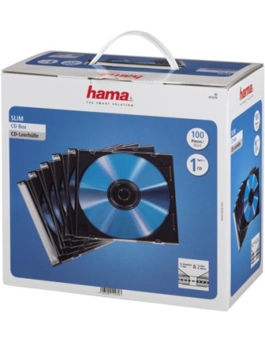 hama_estuche_delgado_para_cd/dvd_00051270_-_caja_de_100_-_transparente_y_negro_4007249512703_oferta