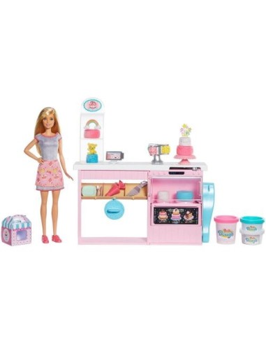 mattel_barbie_-_cake_decorating_playset_(gfp59)_conjunto_de_juego_de_pastelería_con_muñeca_y_accesorios_0887961767643_oferta