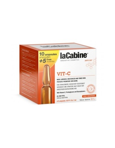 la_cabine_ampollas_faciales_pack_10+5x2_vitamina_c_antioxidante_y_luminosidad_5_ml_8435534403249_oferta