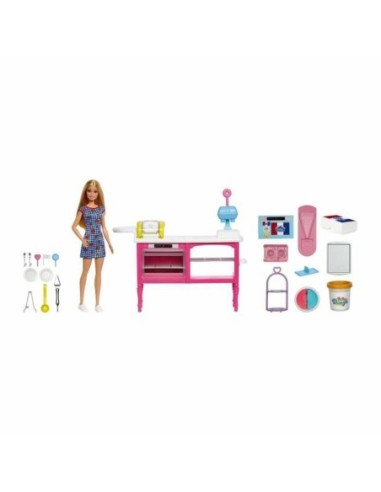 mattel_-_playset_barbie_buddys_cafe_muñeca_malibú_con_pastelería_0194735098156_oferta