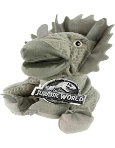 play_by_play_peluche_marioneta_triceratops_jurassic_world_25_cm_para_niños_5054903671688_oferta