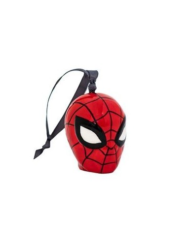 half_moon_bay_decoración_navideña_marvel_spider-man_3d_de_cerámica_con_cinta_para_colgar_en_Árbol_5055453479588_oferta