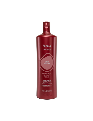 Fanola Wonder Curl Champú para Cabello Rizado y Ondulado 1000 Ml