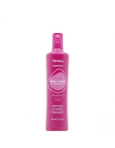 Fanola Wonder Color Locker Champú 350ml - Protección y Brillo para Cabello Teñido